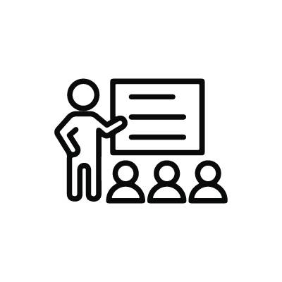 Staff training icon